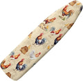 GLENLCWE Rooster Ironing Board Cover, 54x15 inches, Animal Print Ironing Board by GLENLCWE