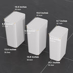 N. NETDOT Bathroom Trash Can - Image 6