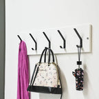 Amazon Basics Wall Mounted Metal Coat Hooks Flat - Image 6