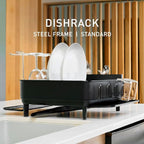 simplehuman Large Capacity Dish Drying Rack - Image 2