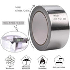 2PCS Premium Aluminum Foil Tape, High Temperature Heavy Duty Insulation Tape - Image 2