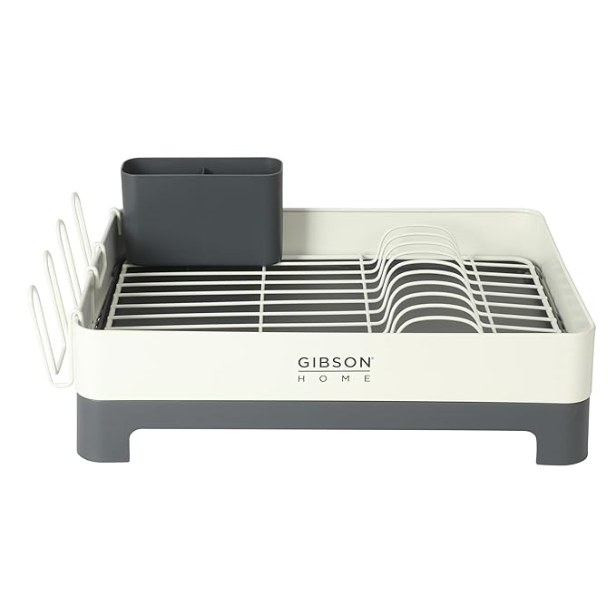 Gibson Home Nestcraft Full Size Rust Resistant Dish Rack - Image 6
