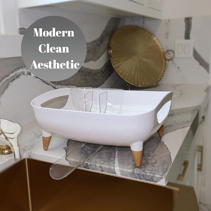 Dish Drying Rack, Modern Sink Drainer - Image 9