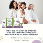 Organyc – 100% Organic Cotton Inside and Out Light Incontinence Pads - Image 4