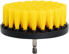 HIFROM 2 PCS, Soft and Medium Drill Brush Power Scrubbing Brush Drill Attachment - Image 3