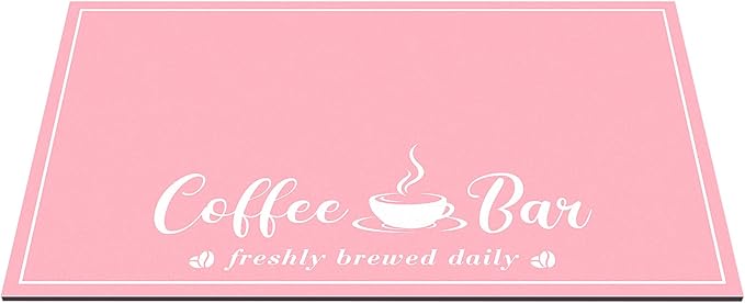 Absorbent Coffee Mat, Fashion Dish Drying Mat - Image 9