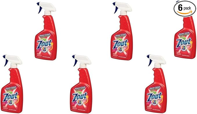 Zout Triple Enzyme Formula Laundry Stain Remover Spray, 22 Ounce by ZOUT