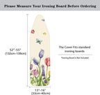Tulip Ironing Board Cover Heat Reflective Anti-dust, Soft Fabric Cover - Image 5
