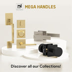 Mega Handles Floor Door Stopper, Quickly Installed Wall Protector, Wall - Image 7