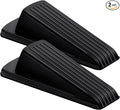 Door Stoppers for Bottom of Door on Floor, Premium Rubber Stoppers Wedge by BHYTAKI