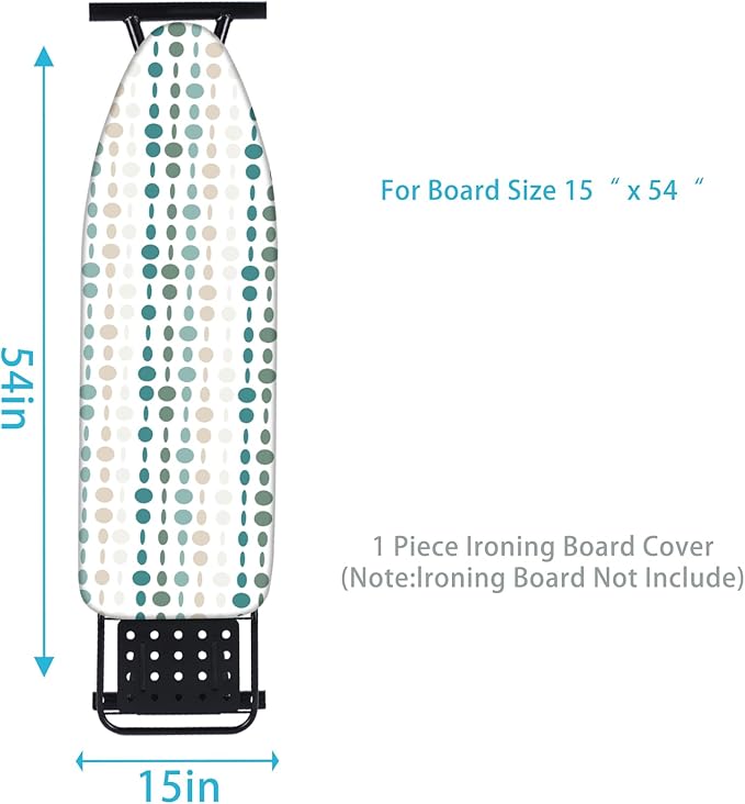 BNDX Heat Resistant Ironing Board Cover and Pad - Image 4