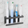 Wall Mounted Electric Toothbrush Holder, 4 Slots Stand by Adorila