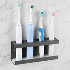 Wall Mounted Electric Toothbrush Holder, 4 Slots Stand by Adorila