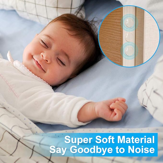 200PCS Cabinet Bumpers Clear Rubber Bumpers Self Adhesive, Soft Close Cabinet - Image 4