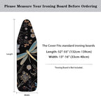 Boho Dragonfly Iron Board Pad, Elastic Edge Ironing Board Cover, Full Size - Image 6