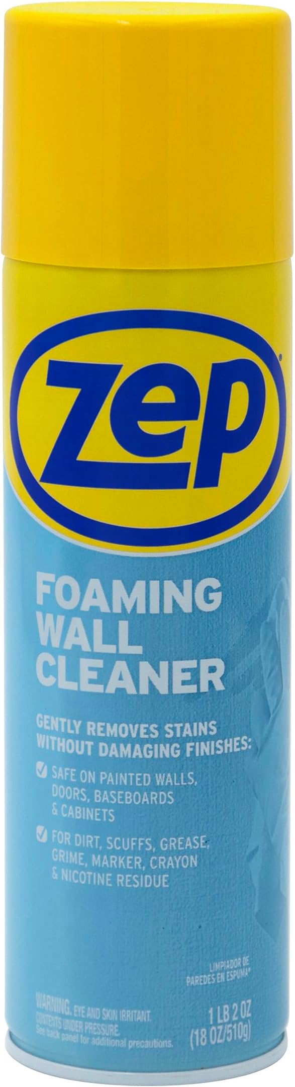 Zep ZUFWC18 Foaming Wall Cleaner, 18 oz by Zep