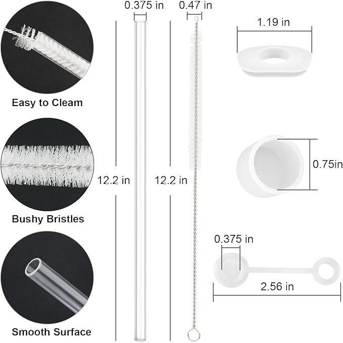 Straw Spill Stopper Cover Accessories - Image 2