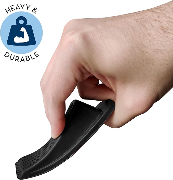 S&T INC. Heavy Duty Rubber Door Stopper - Image 2
