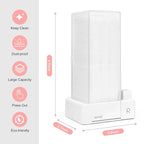 Automatic Cotton Pad Holder, Square Press Out Cosmetic Cotton Makeup Removers - Image 2