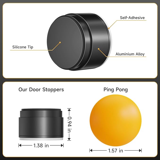 24PCS Door Stoppers for Wall Protector - Image 4