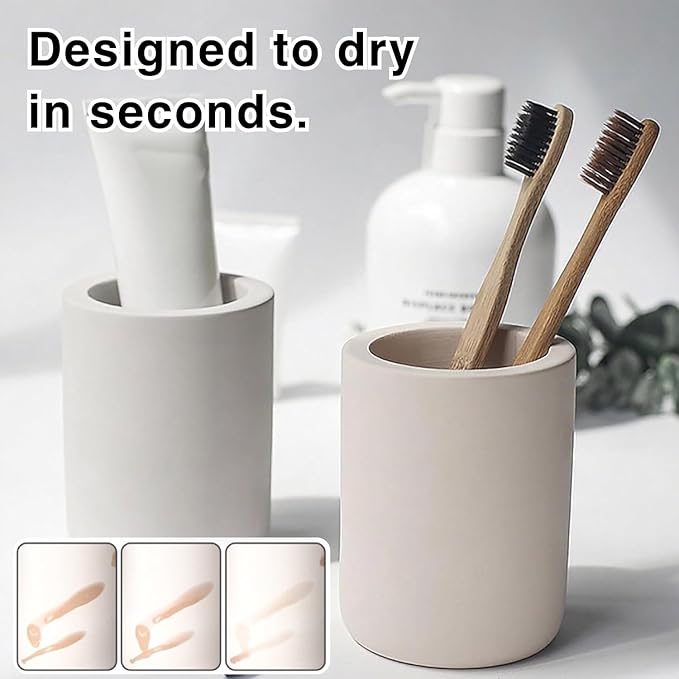 Nature Diatomite Toothbrush Holders - Image 6