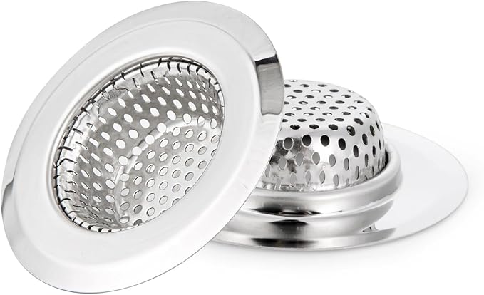 2PCS Bathtub Drain Strainer Cover by CORNERJOY