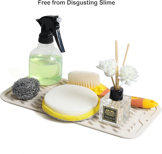 ZLR Silicone Sponge Holder & Sink Caddy Tray - Image 8