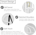 MIZGI Premium Velvet Hangers Pack 50 Pcs Heavyduty - Image 3