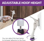 Door Stopper with Adhesive Bracket Stickers, No Drilling or Tools Needed - Image 5