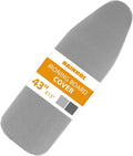 Small Ironing Board Cover 13"x43", RAINHOL Iron Board Replacement Cover and Pad by RAINHOL
