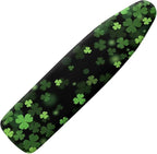 Green Leaves Ironing Board Cover Universal Iron Board Covers Heavy Duty Padded by Pzuqiu