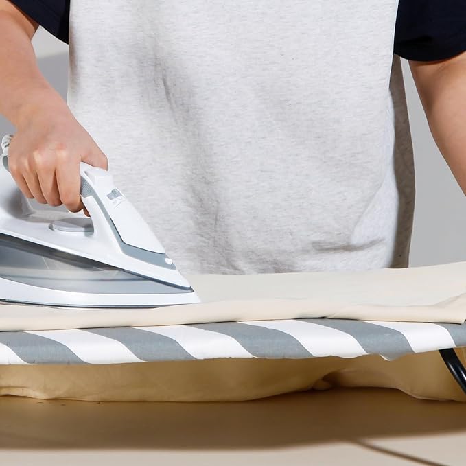 SheeChung 12.5 x 32 Inch Small Ironing Board Cover and Pad, Cotton Cover & - Image 6