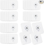 40 PCs Wall Hangers Without Nails, 2 Types Adhesive Hooks by Unknown
