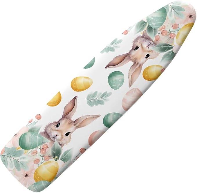Easter Eggs and Bunny Ironing Board Covers by Hinthetall