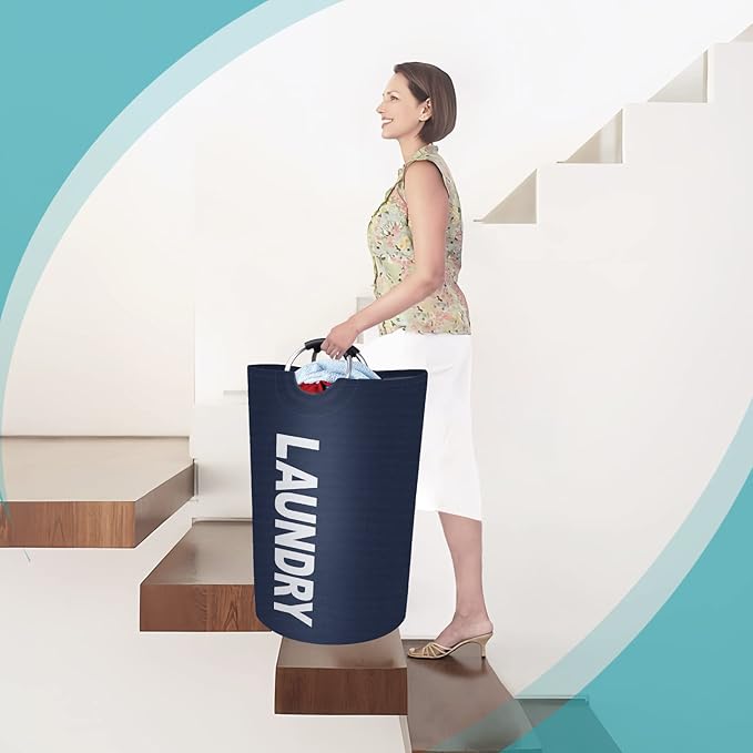 StorageRight 115L Large Laundry Basket, Laundry Hamper, Dirty Clothes Hamper - Image 7