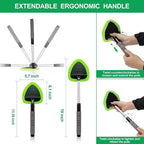 XINDELL Windshield Cleaner Tool – Car Interior Window Cleaning Kit - Image 6