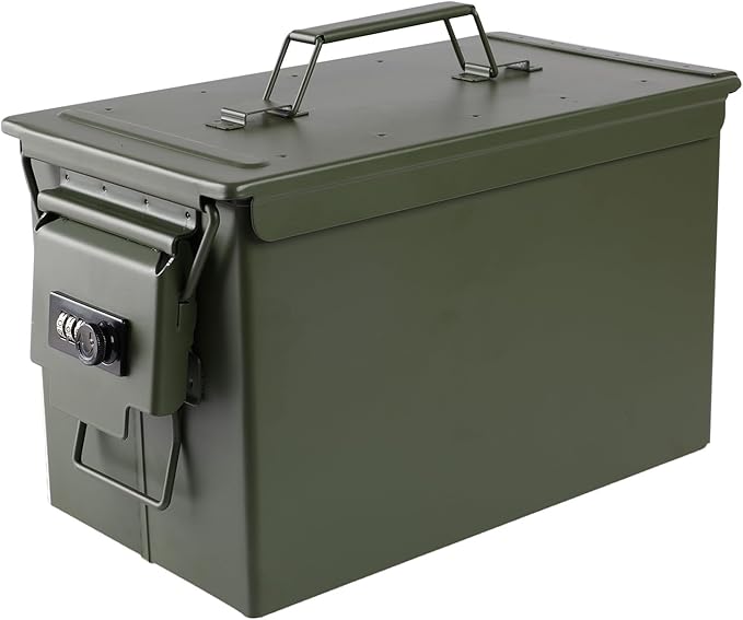 Ammo Can&Ammo Box, Fireproof & Waterproof Metal Storage Box by Unknown