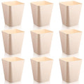 Hoolerry 9 Pieces Garbage Can 2 Gallon Small Trash Cans Bulk Bathroom Trash Bin by Hoolerry