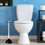 Fuller Brush Toilet Bowl Plunger – Heavy Duty Rubberized Pistol Grip Handle – - Image 5