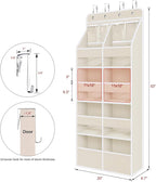 Univivi 5-Shelf Fabric Door Storage Over Door Hanging Organizer - Image 3