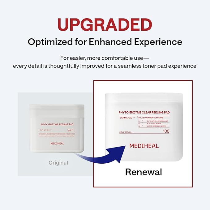 MEDIHEAL Toner Pads Clear Peeling - Image 3