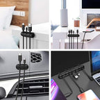 Cord Organizer, Cable Clips Cord Holder, Cable Management USB Cable Power Wire - Image 4