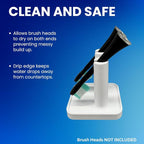Countertop Electric Toothbrush Replacement Brush Head Holder – Compatible - Image 3