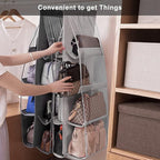 Lirex 8-Pocket Hanging Purse Organizer - Image 6