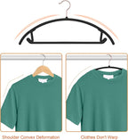 OIKA Hangers 50 Pack No Shoulder Bump - Image 4