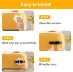 Cord Organizer for Kitchen Appliances-12 Pack, Appliance Cord Organizer Stick on - Image 6