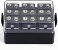 ALCYON 9V Battery Organizer Storage Case, Battery Vault Box Container by ALCYON