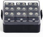 ALCYON 9V Battery Organizer Storage Case, Battery Vault Box Container by ALCYON