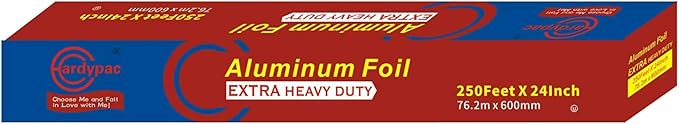 24 Inch Extra Wide Extra Heavy Duty Aluminum Foil Roll, 24 Inch Width x 250 - Image 8