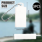3pcs Hearing Aid Battery Cases, Plastic Hearing Aid Batteries Caddy - Image 2